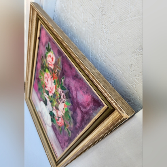 FLORAL PAINTING - Picture 2 of 2